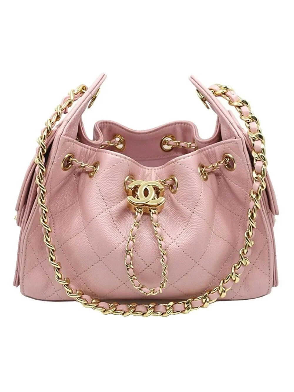 Chanel Bag 25 Mini Pre Collection Grained Calfskin Random PK GD
